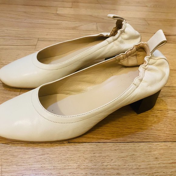 Everlane the Italian Day Heel, Size: US Women's 8, Color: Bone - Picture 2 of 6
